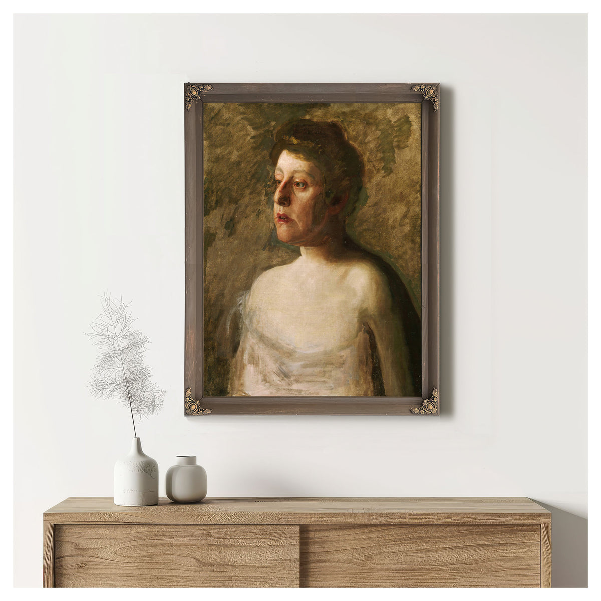 A Singer Mrs W H Bowden By Thomas Eakins