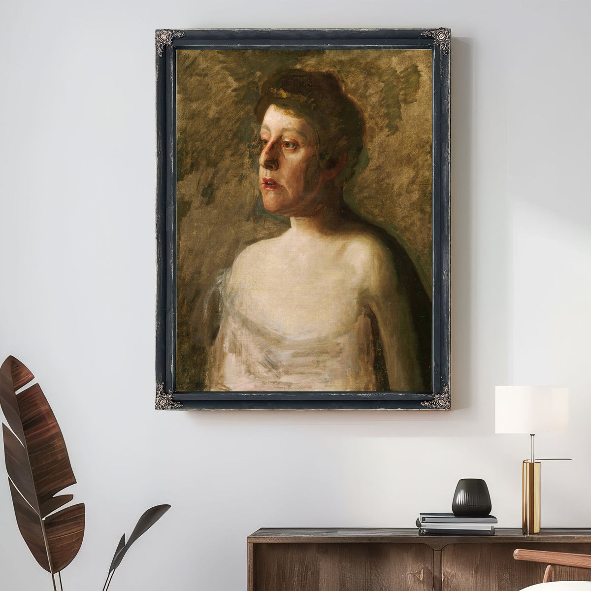 A Singer Mrs W H Bowden By Thomas Eakins