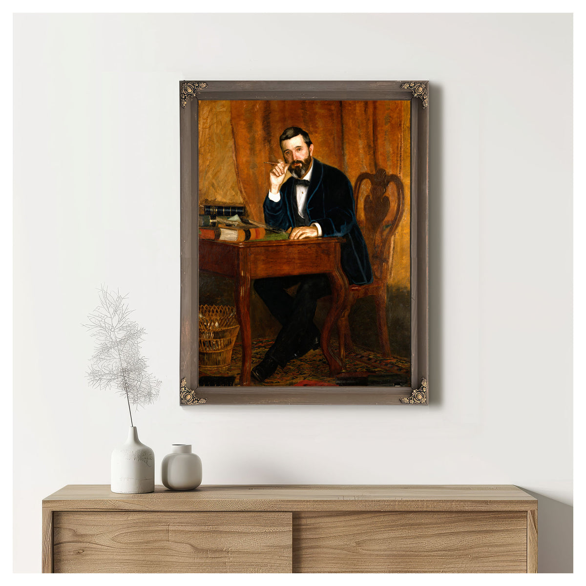 Dr Horatio C Wood By Thomas Eakins