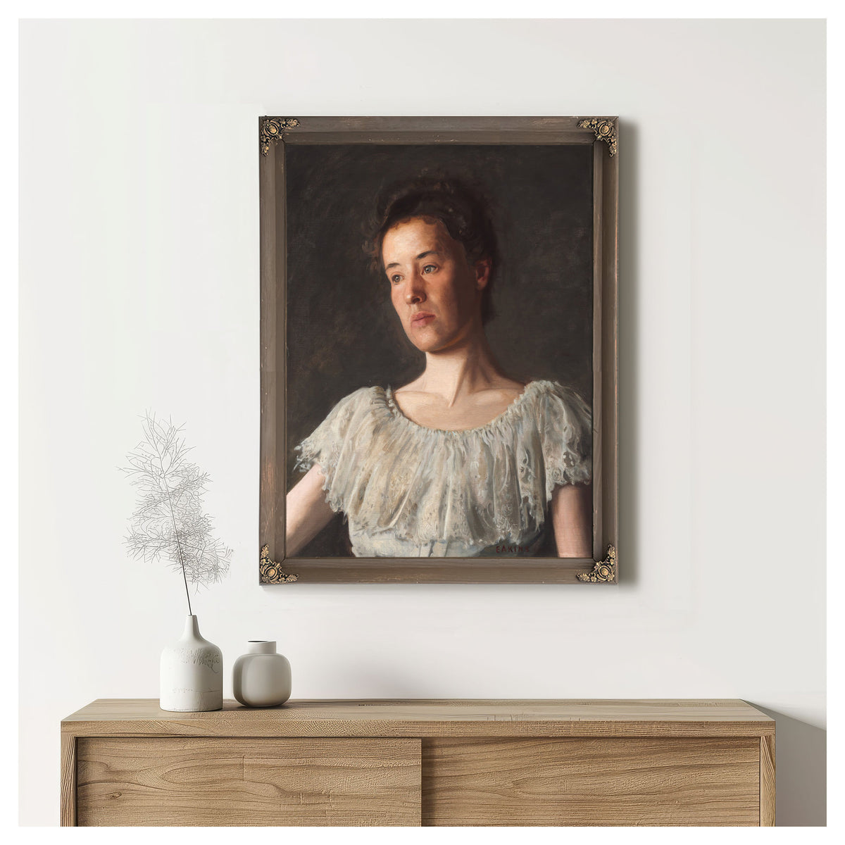 Miss Alice Kurtz By Thomas Eakins