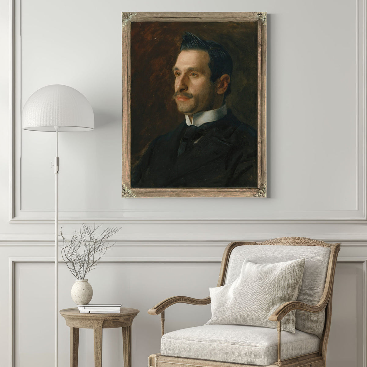 Portrait Francesco Romano By Thomas Eakins