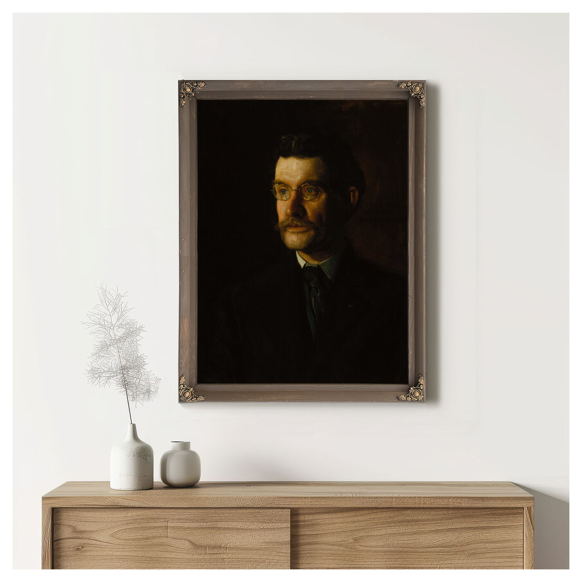 Portrait Thomas J Eagan By Thomas Eakins