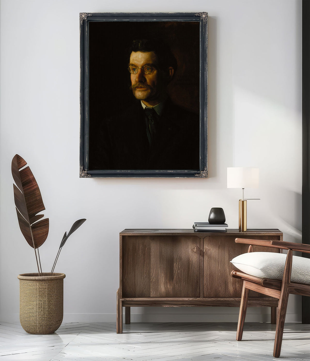 Portrait Thomas J Eagan By Thomas Eakins