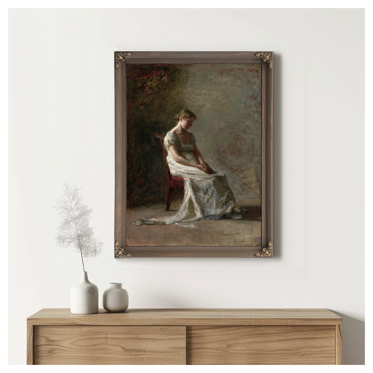 Retrospection By Thomas Eakins