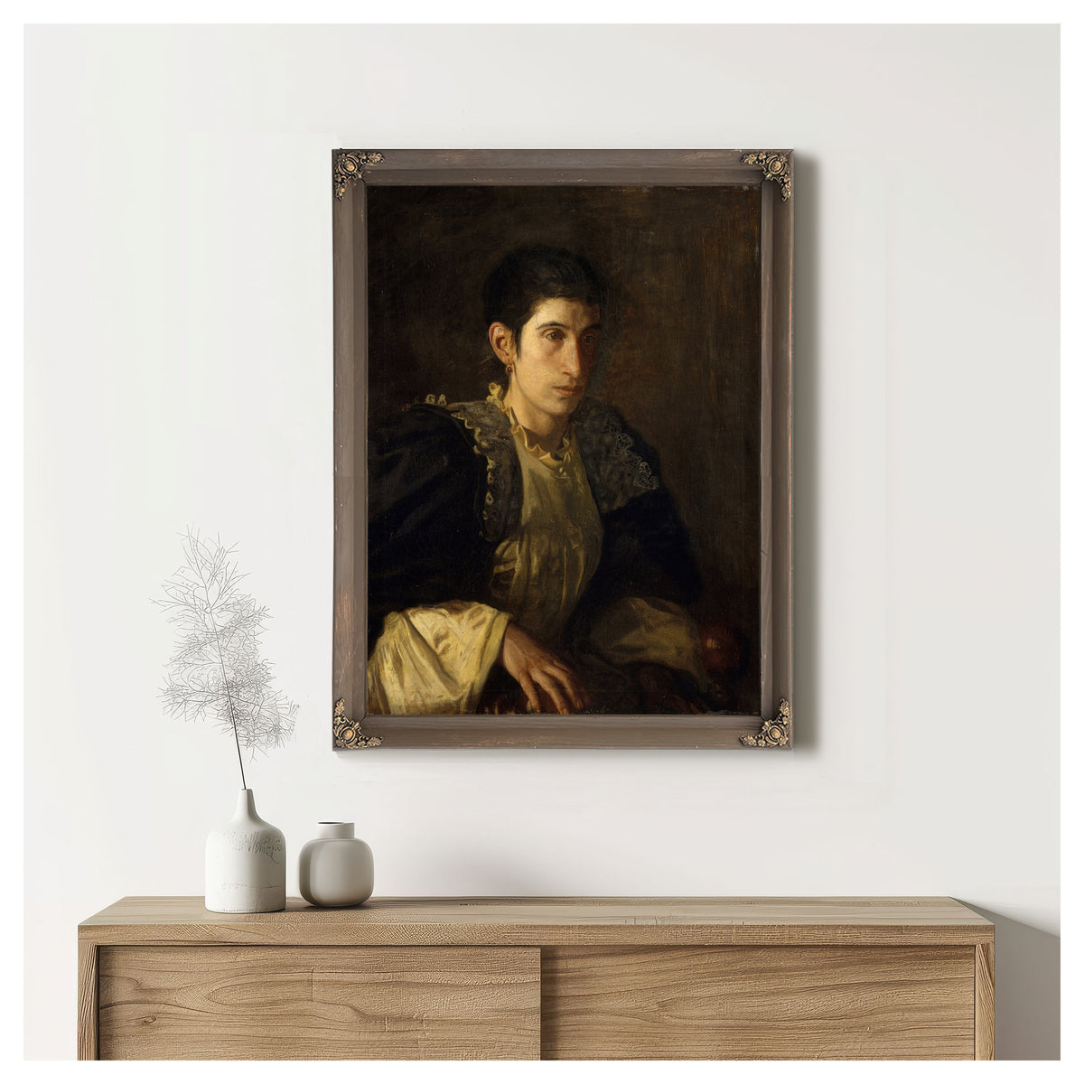 Signora Gomez Darza By Thomas Eakins