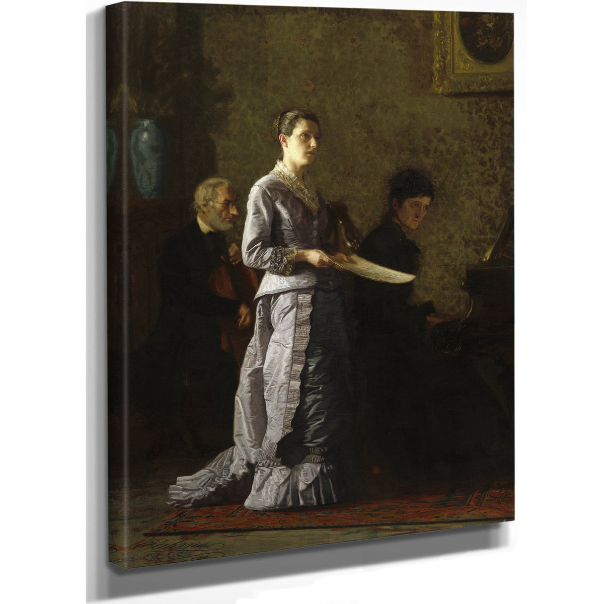 Singing Pathetic Song By Thomas Eakins
