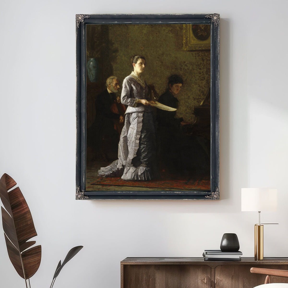 Singing Pathetic Song By Thomas Eakins