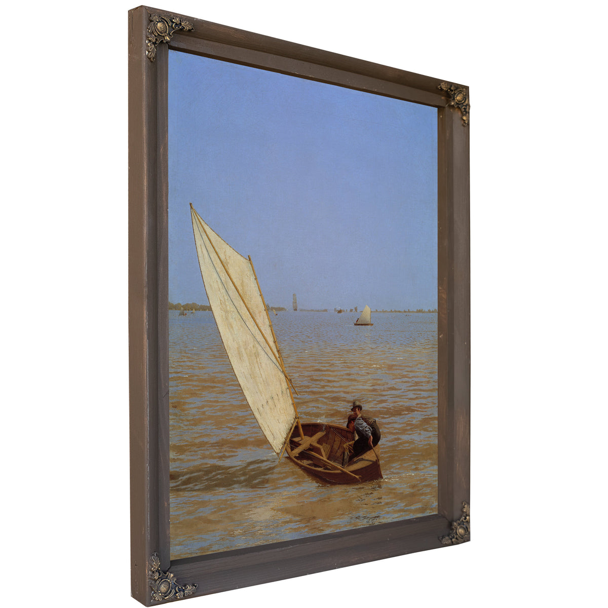 Starting Out After Rail By Thomas Eakins