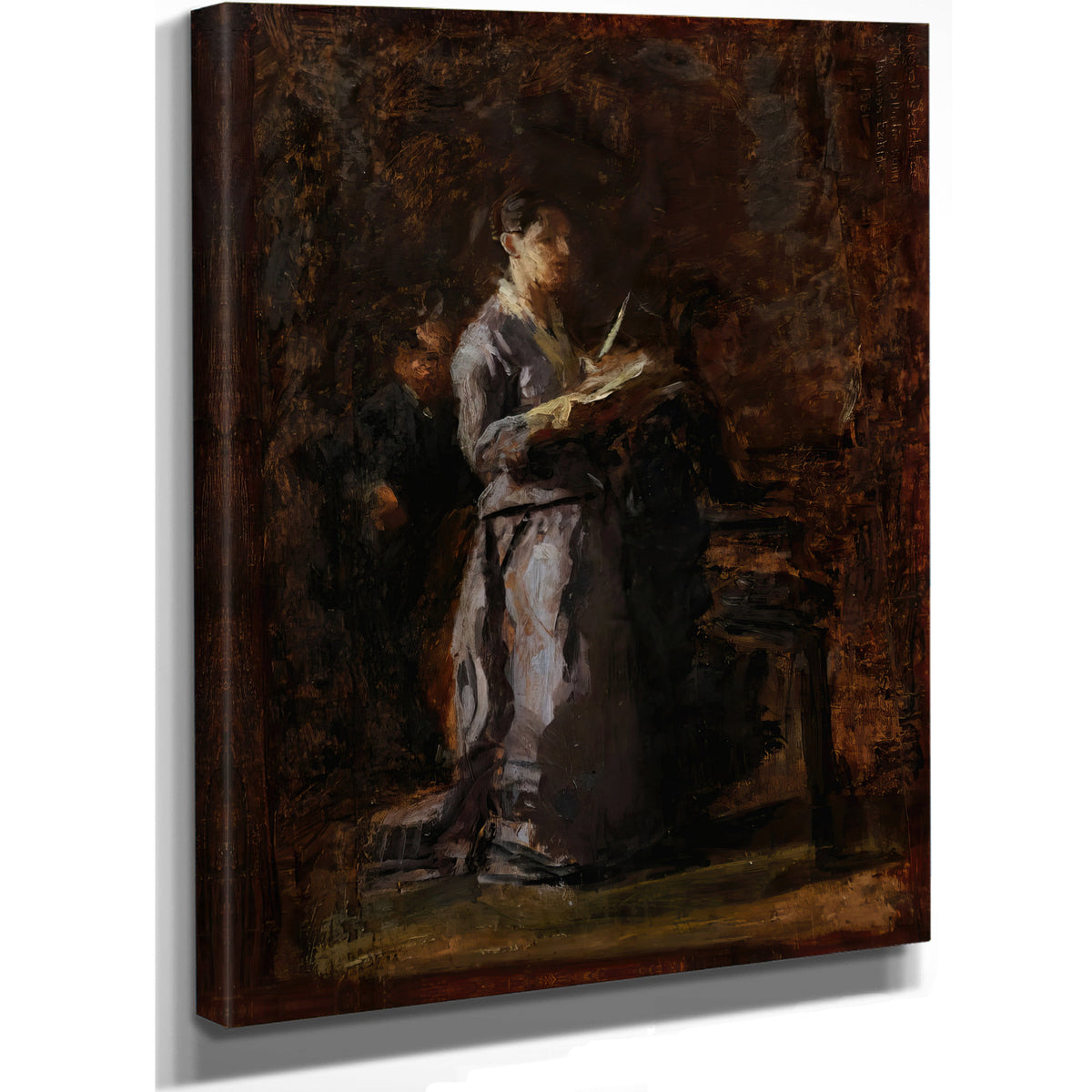 Study Pathetic Song By Thomas Eakins