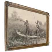 Study Rail Shooting a Punt By Thomas Eakins