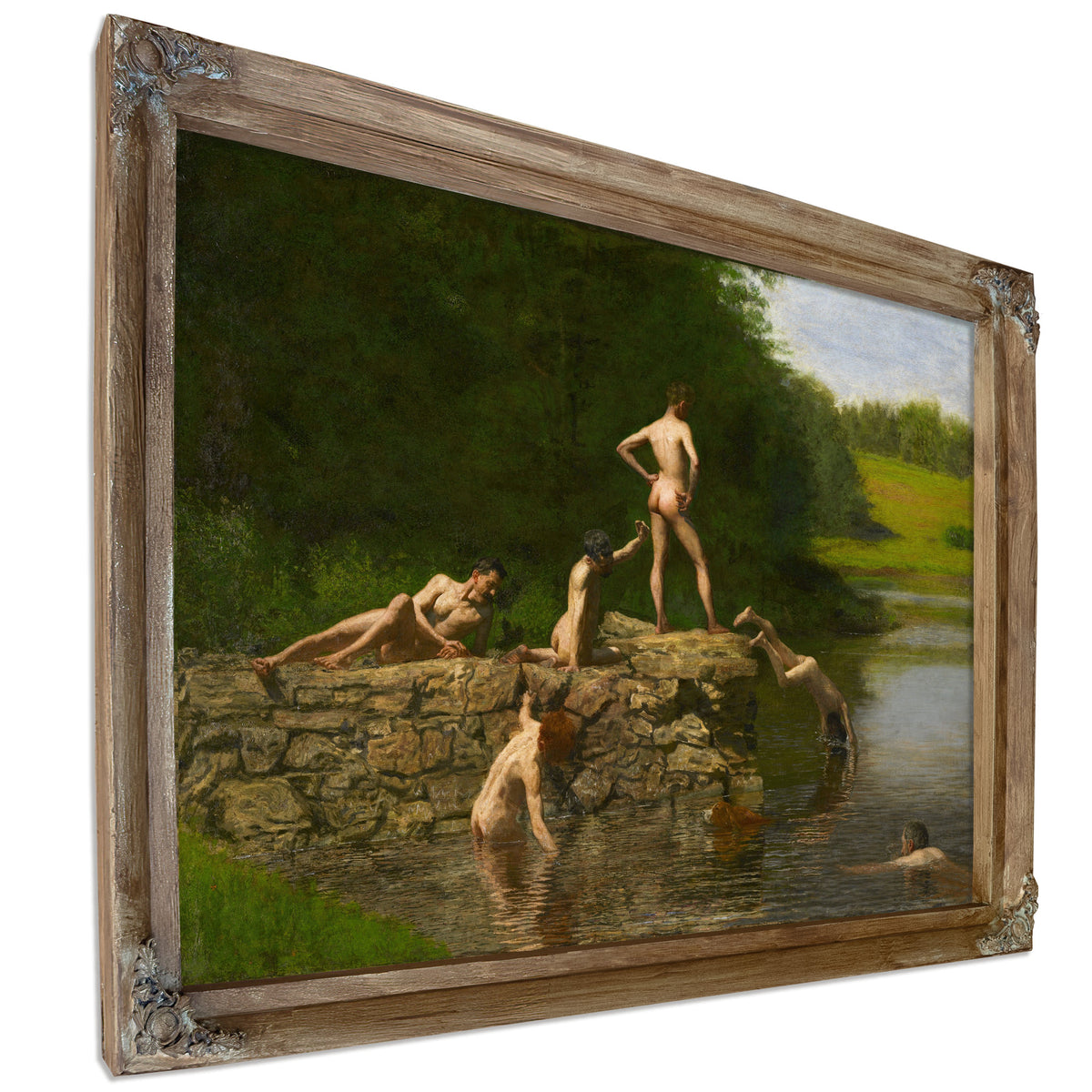 Swimming By Thomas Eakins