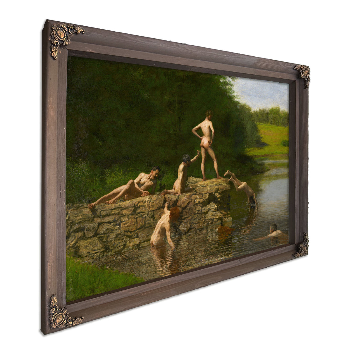 Swimming By Thomas Eakins