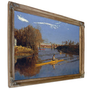 The Champion Single Sculls Max Schmitt By Thomas Eakins