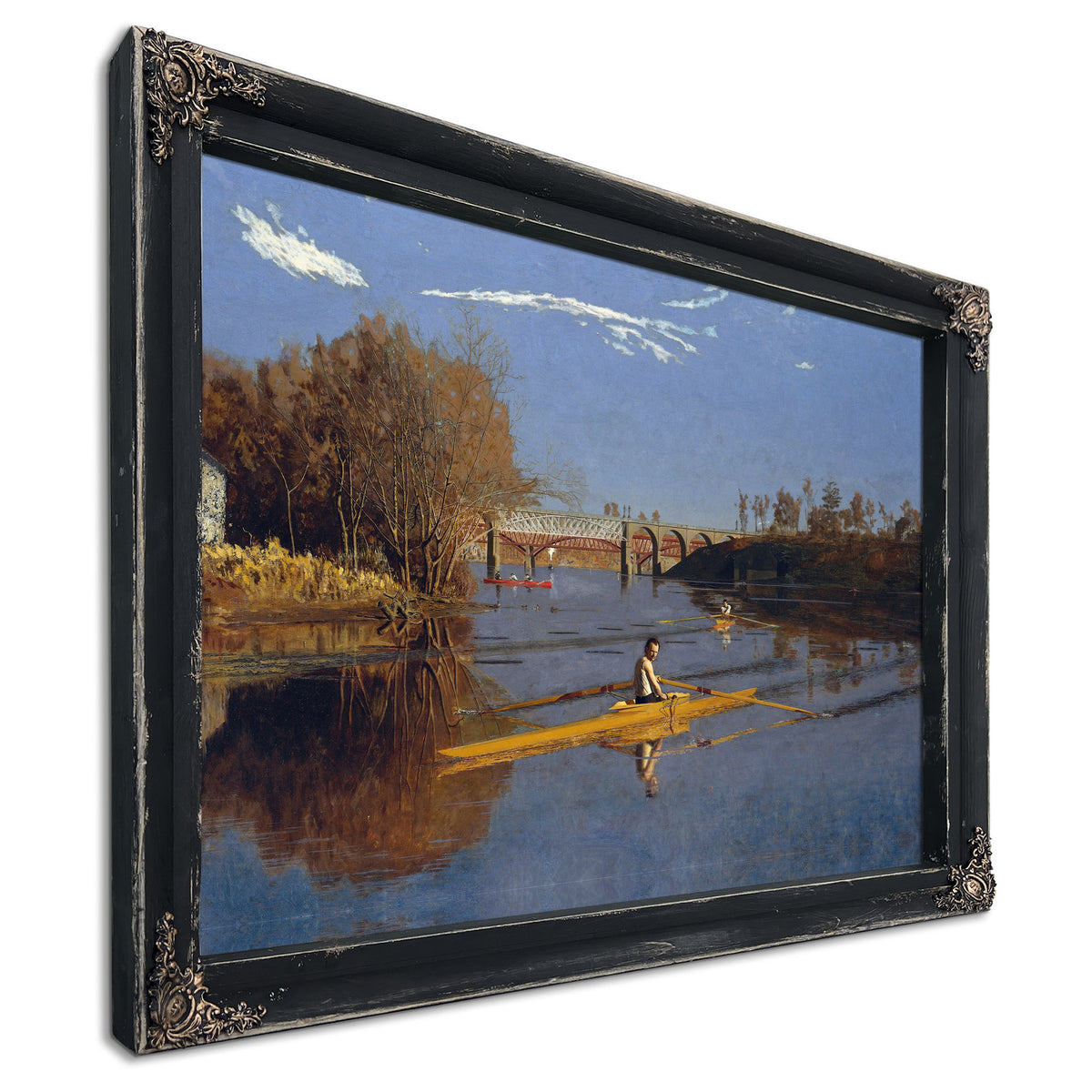 The Champion Single Sculls Max Schmitt By Thomas Eakins