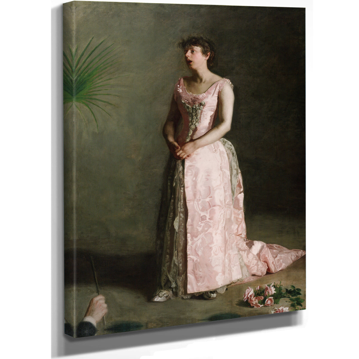 The Concert Singer By Thomas Eakins