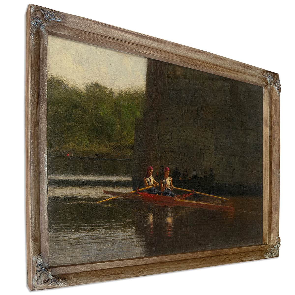 The Oarsmen Schreiber Brothers By Thomas Eakins