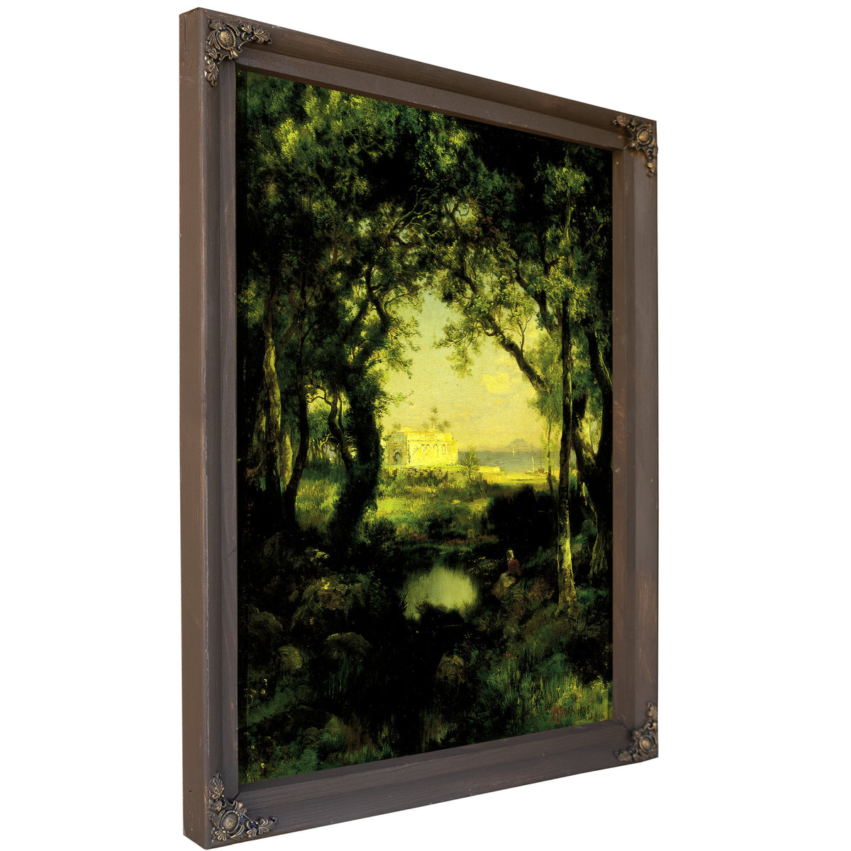 A Mexican Hacienda Lake Cuitzeo 02 By Thomas Moran