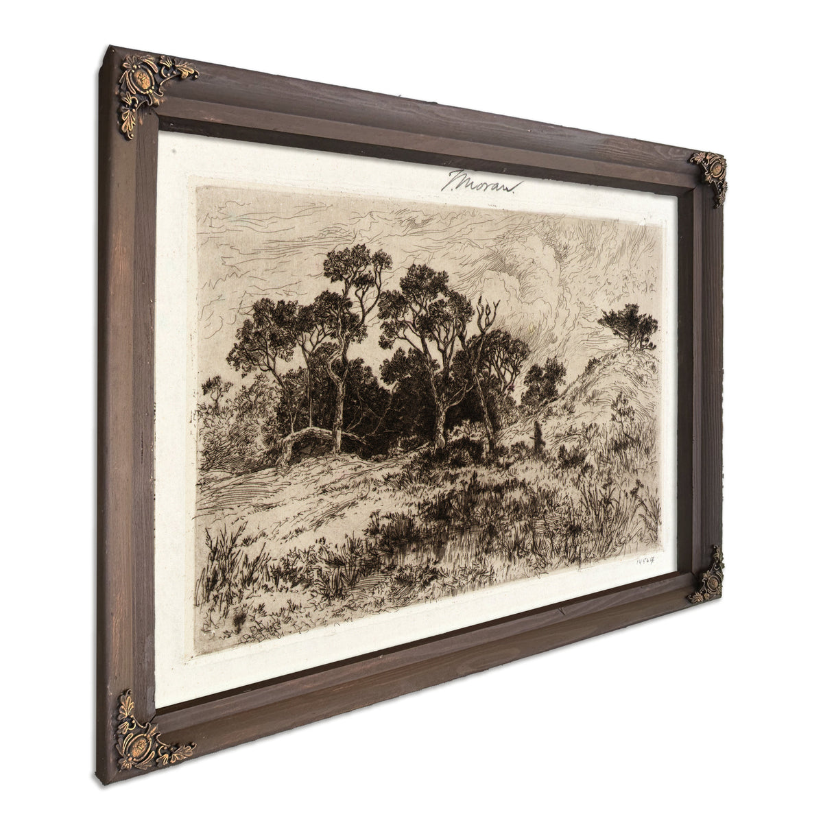 A Southerly Wind 02 By Thomas Moran