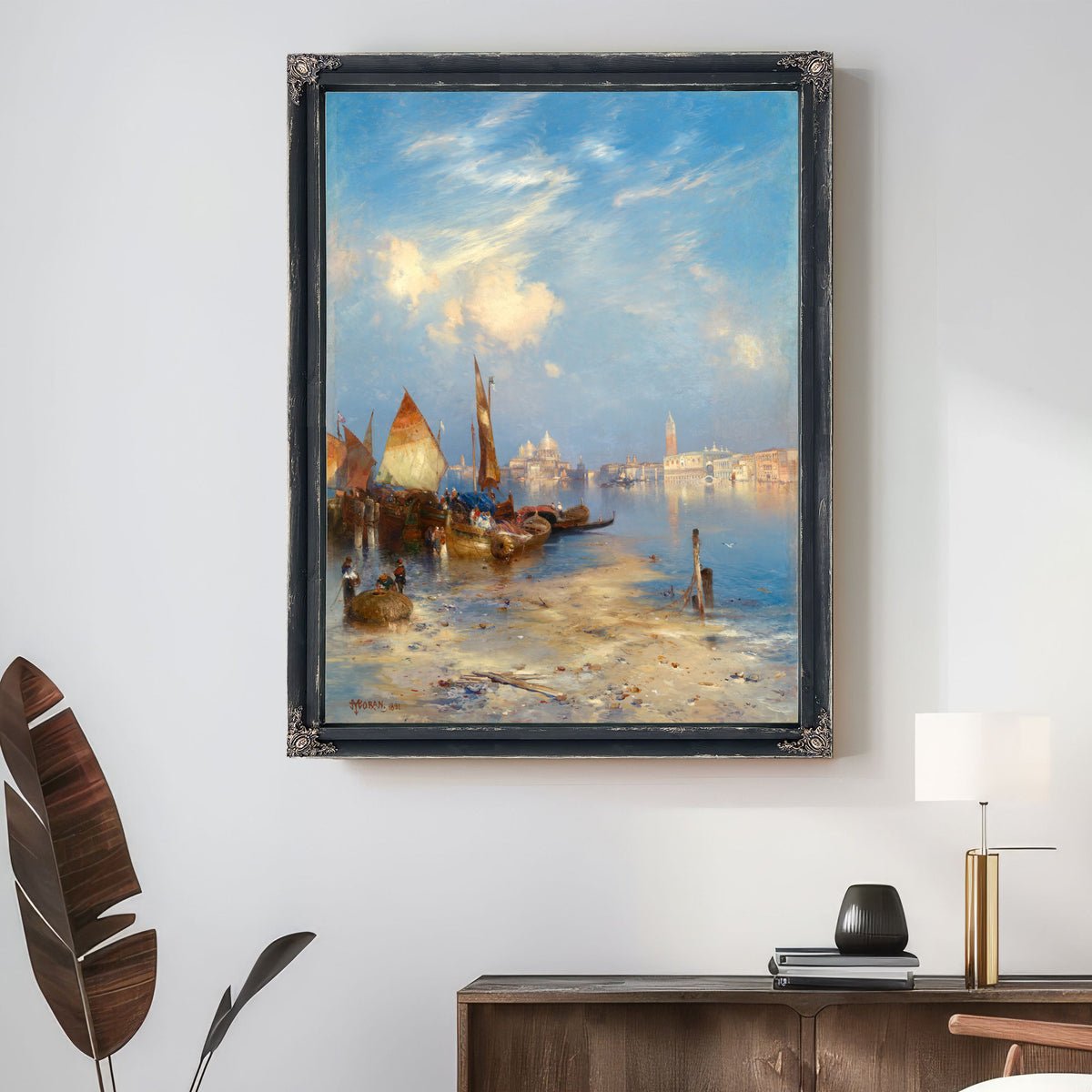 A View Venice 02 By Thomas Moran