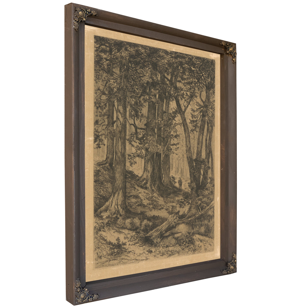 Edge the Forest 0001 By Thomas Moran