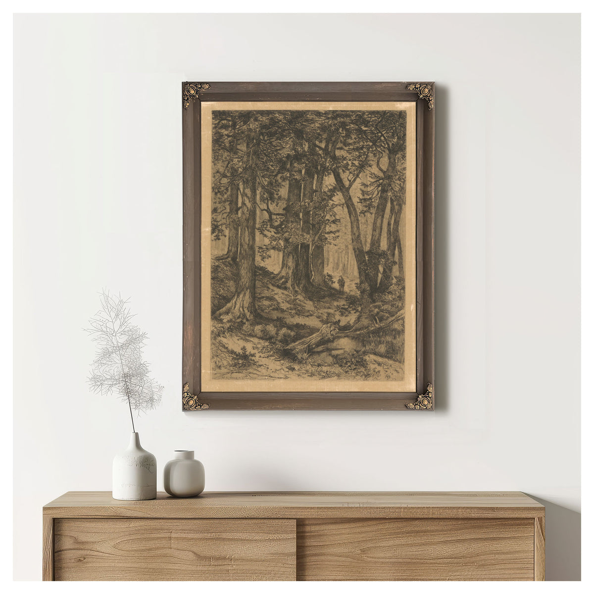 Edge the Forest 0001 By Thomas Moran