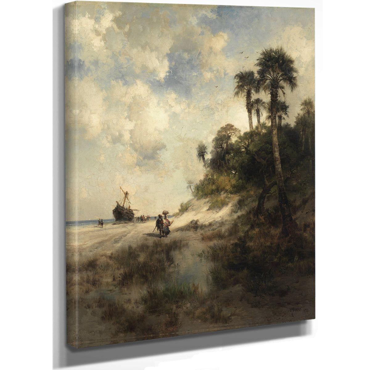Fort George Island Florida 425 1915 By Thomas Moran