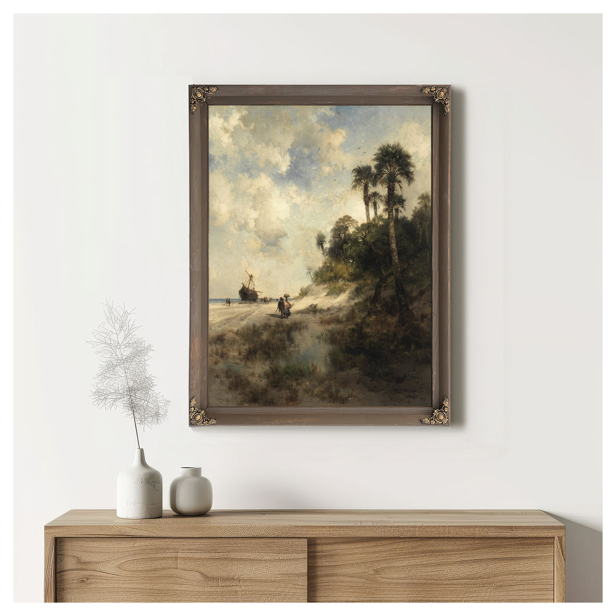 Fort George Island Florida 425 1915 By Thomas Moran