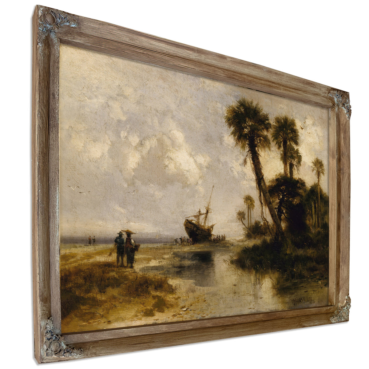 Fort George Island Florida Saam 1970 By Thomas Moran