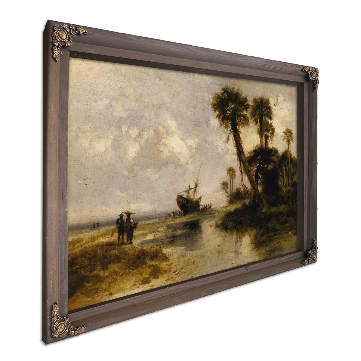 Fort George Island Florida Saam 1970 By Thomas Moran