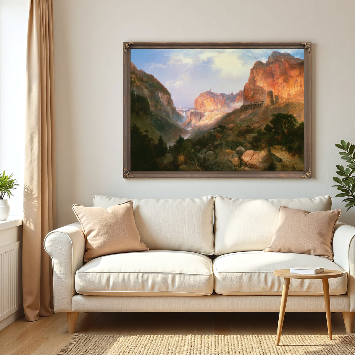 Golden Gate Yellowstone National Park 02 By Thomas Moran