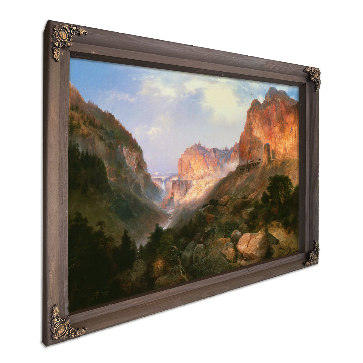 Golden Gate Yellowstone National Park 02 By Thomas Moran