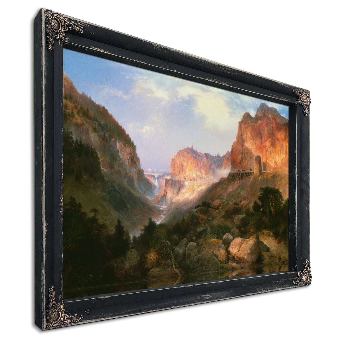 Golden Gate Yellowstone National Park 02 By Thomas Moran
