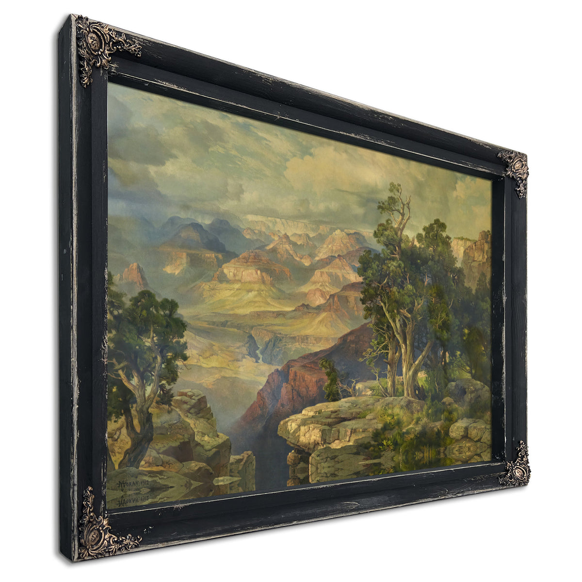 Grand Canyon Hermit Rim Road 0002 By Thomas Moran