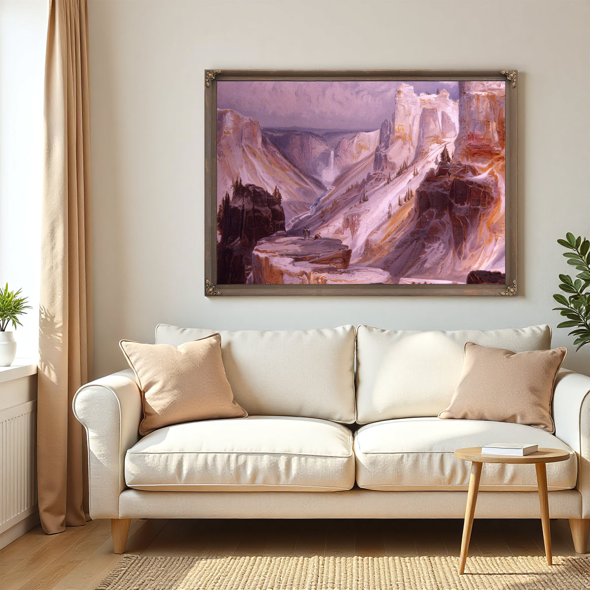 Grand Canyon the Yellowstone Painting By Thomas Moran
