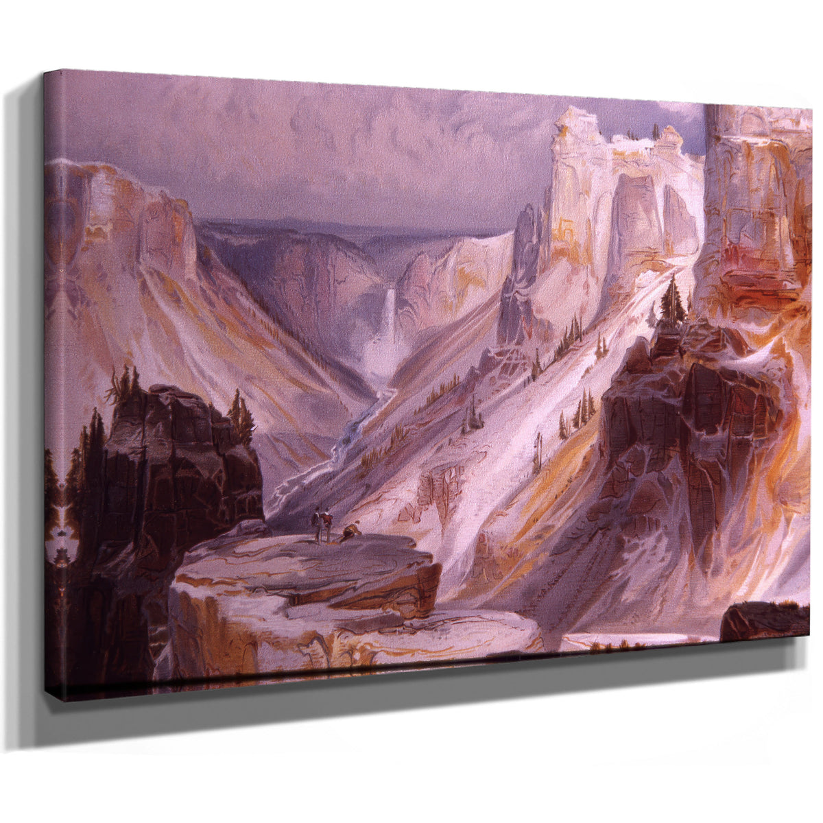 Grand Canyon the Yellowstone Painting By Thomas Moran