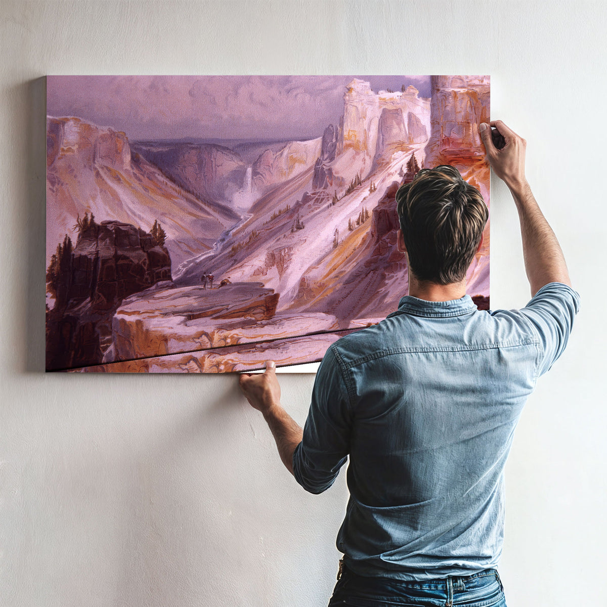 Grand Canyon the Yellowstone Painting By Thomas Moran