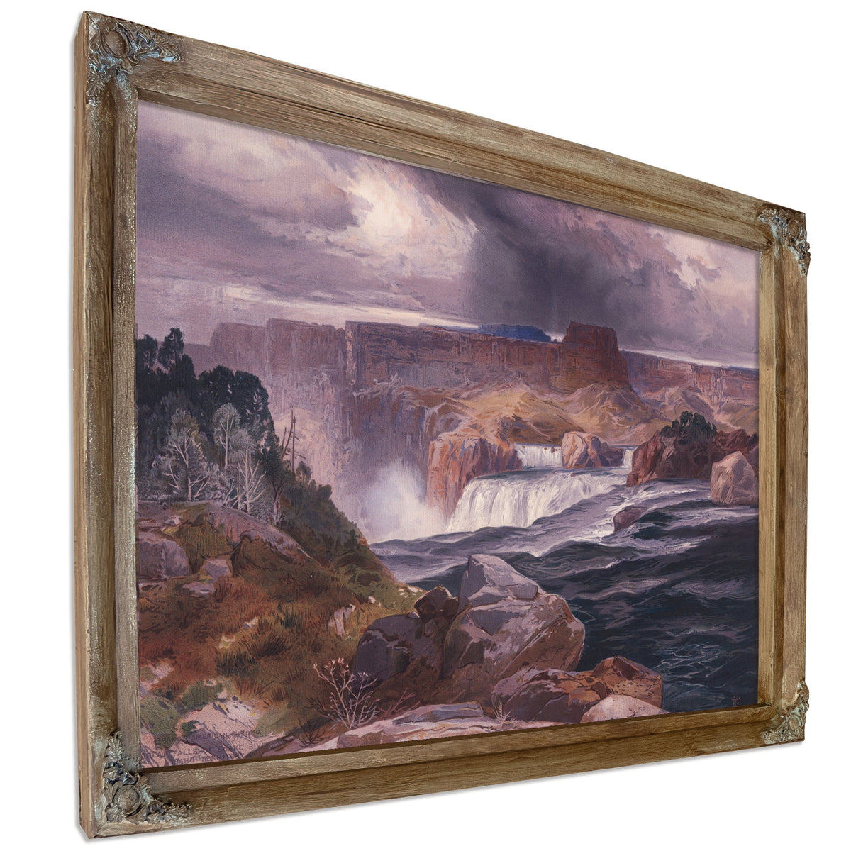 Great Falls Snake River Idaho 03 By Thomas Moran