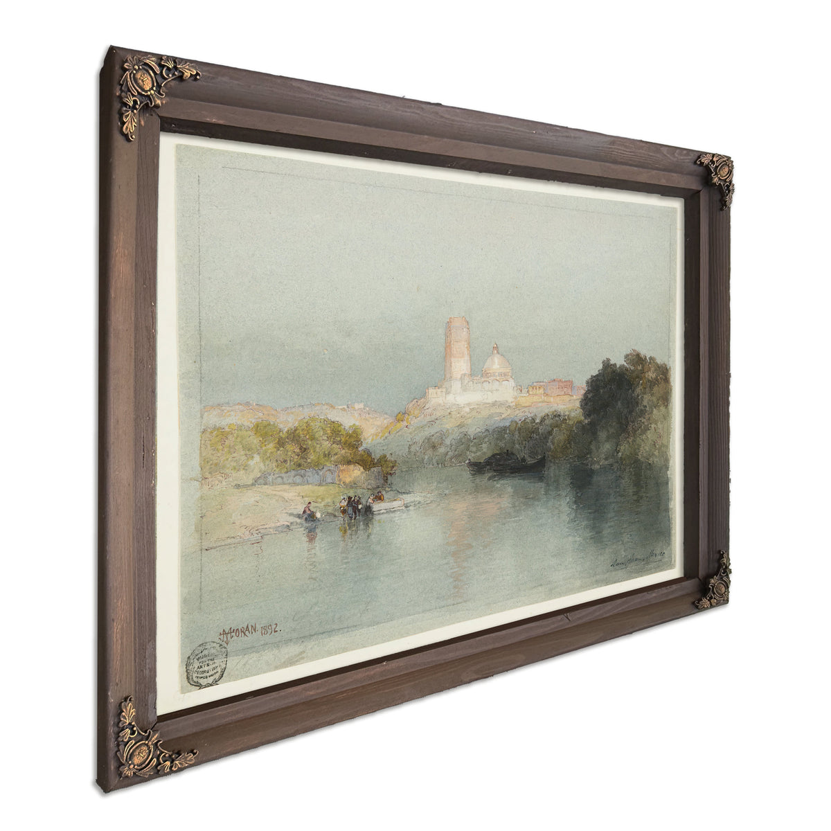 Hacienda the Lerma River San Juan By Thomas Moran