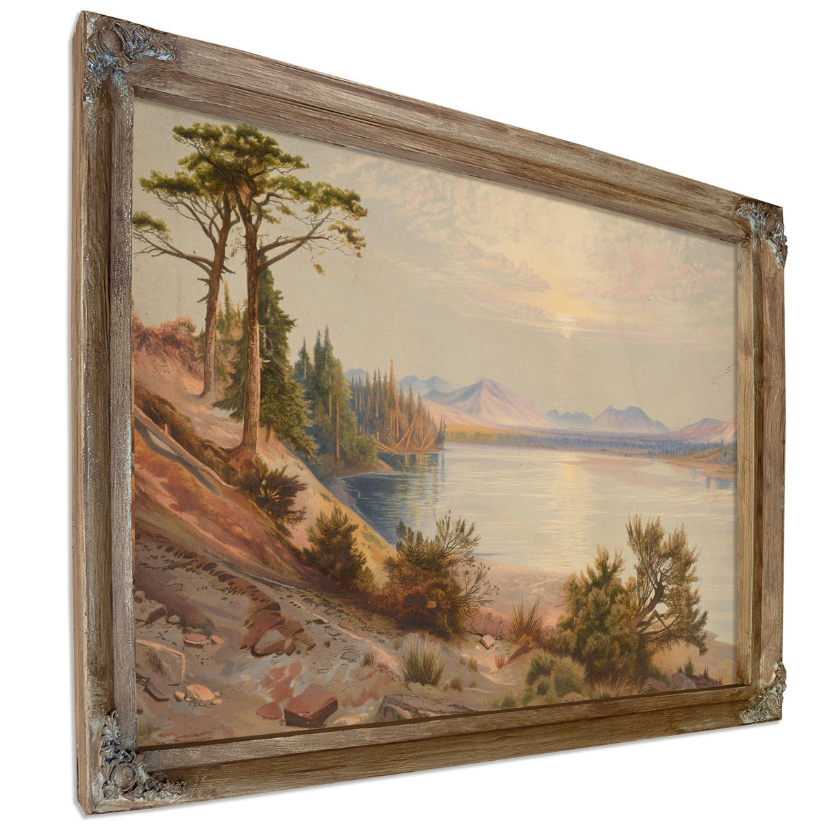 Head Yellowstone River Yellowstone By Thomas Moran