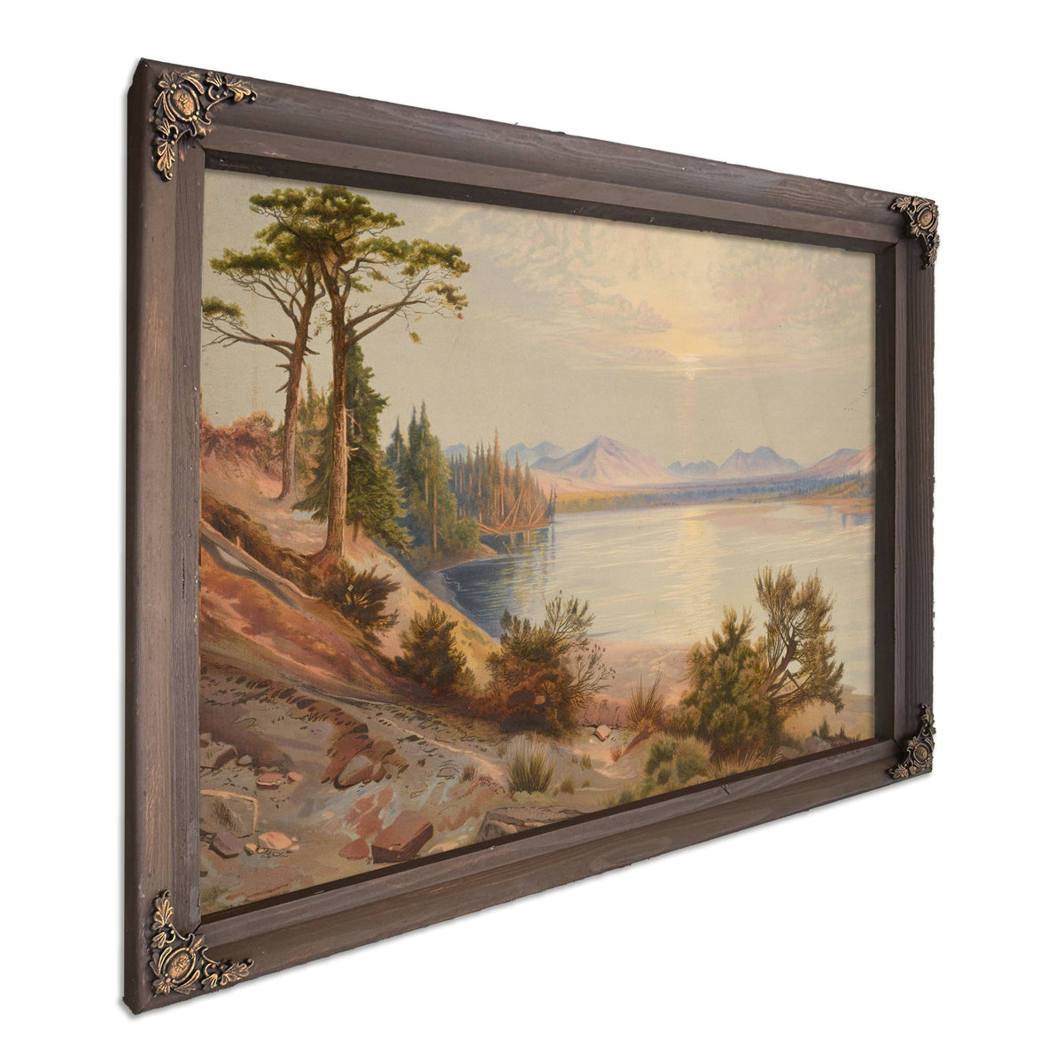 Head Yellowstone River Yellowstone By Thomas Moran