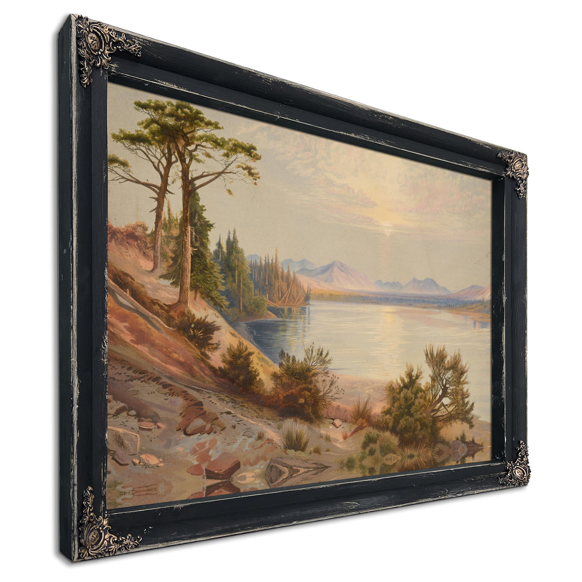 Head Yellowstone River Yellowstone By Thomas Moran