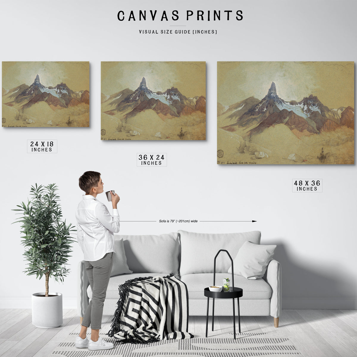 Index Peak Clarks Fork Wyoming 02 By Thomas Moran