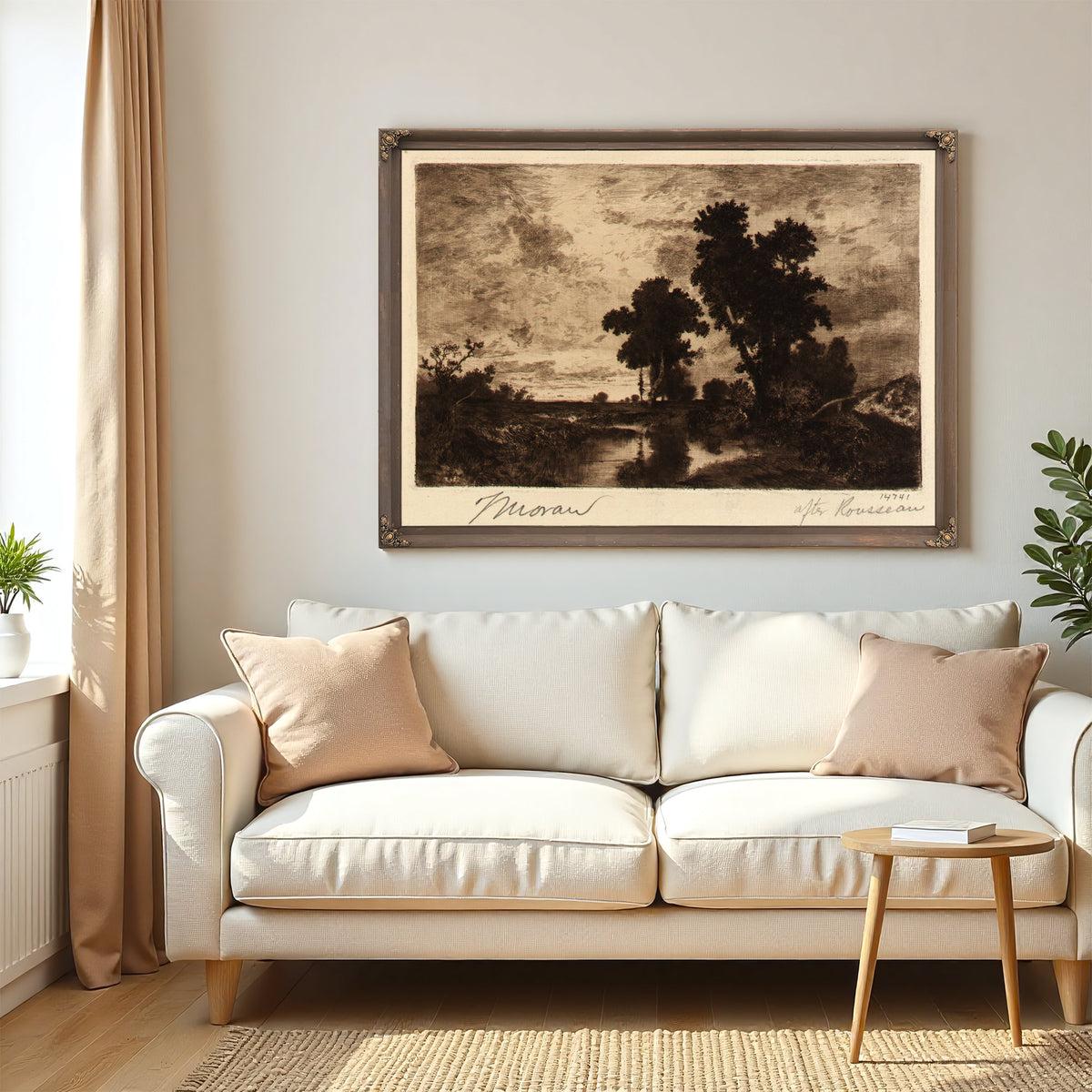 Landscape 430 02 By Thomas Moran