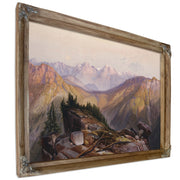 Lower Yellowstone Range 1875 By Thomas Moran