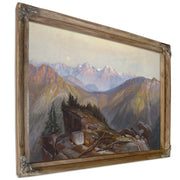 Lower Yellowstone Range Seen By Thomas Moran