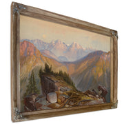 Lower Yellowstone Range Seen the By Thomas Moran