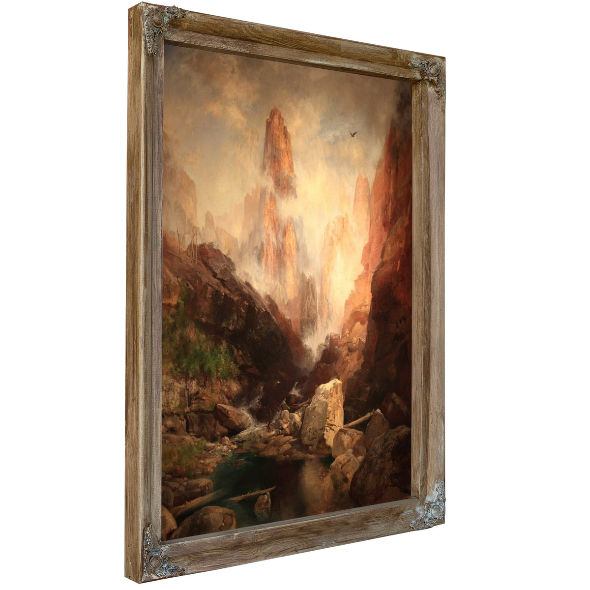 Mist Kanab Canyon Utah 04 By Thomas Moran