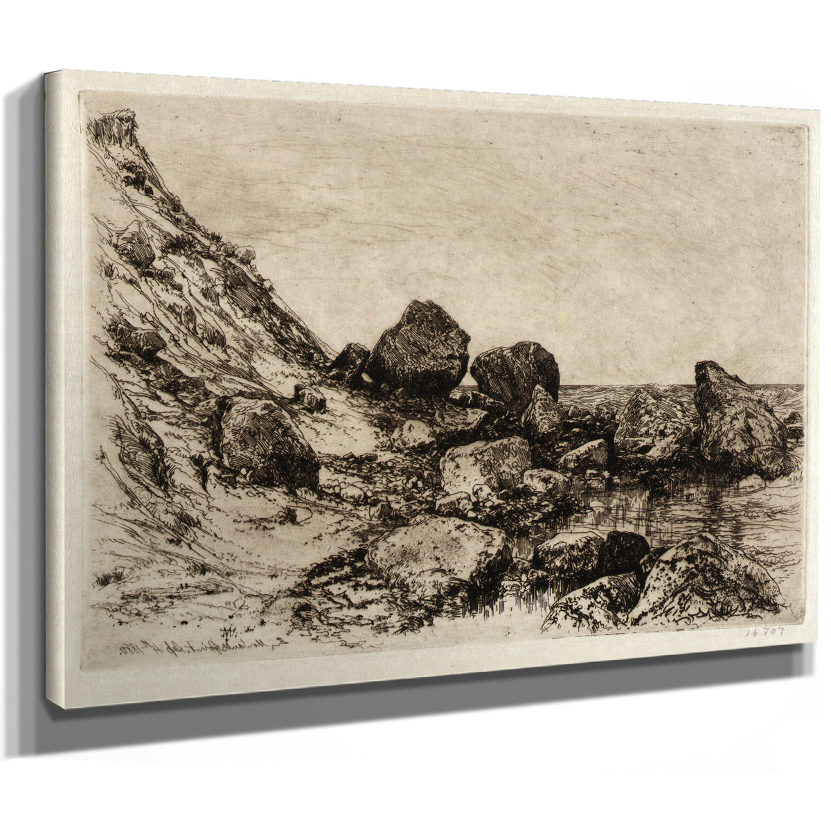 Montauk Point 02 By Thomas Moran