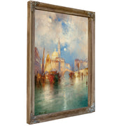 Moonrise Chioggia Venice 02 By Thomas Moran