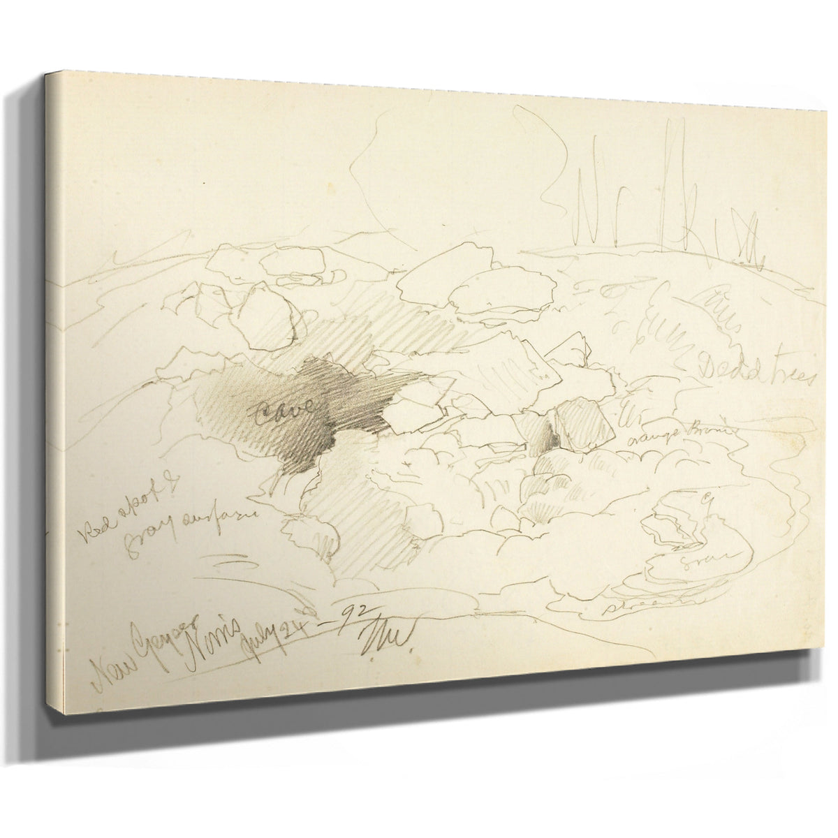 New Geyser Norris 02 By Thomas Moran